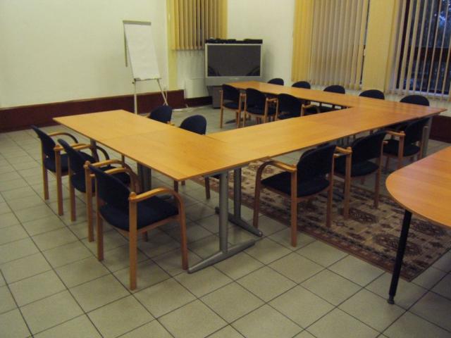 Sala konferencyjna Ośrodka Szkoleniowo-Wypoczynkowego "CIS".
